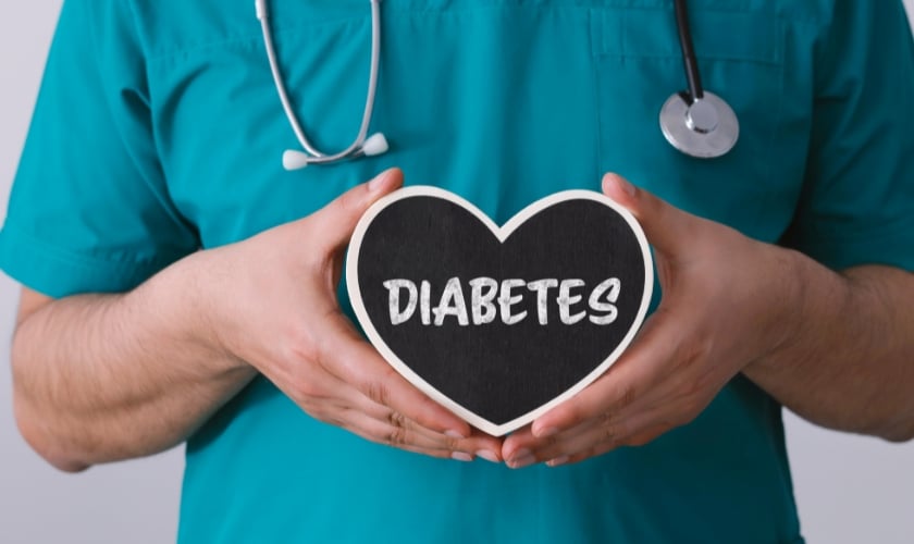 Effect of diabetes on oral health